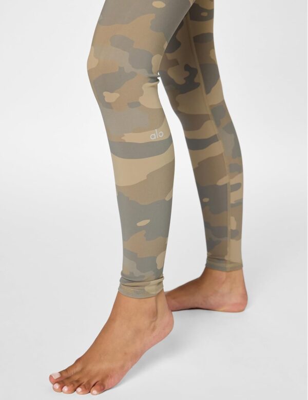 Alo Yoga High-Waist Vapor Legging Women Putty Camouflage-4