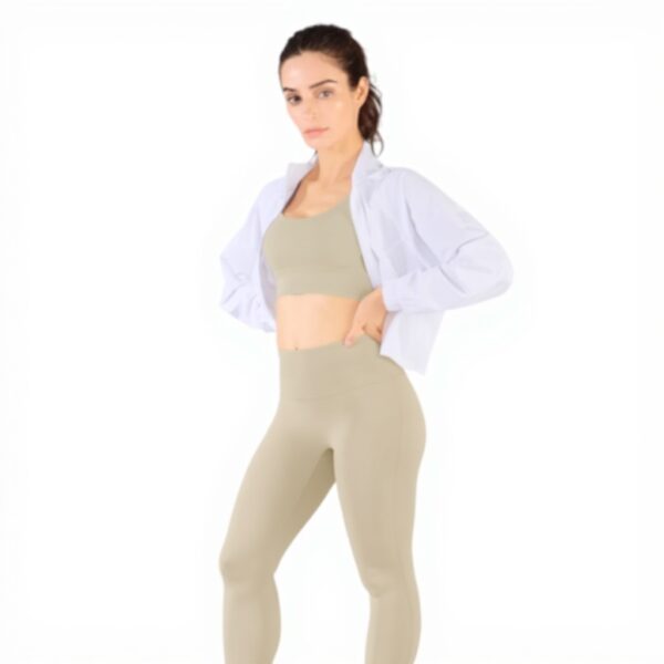 altiland Womens Running Jacket UPF 50 Cropped Zip Athletic