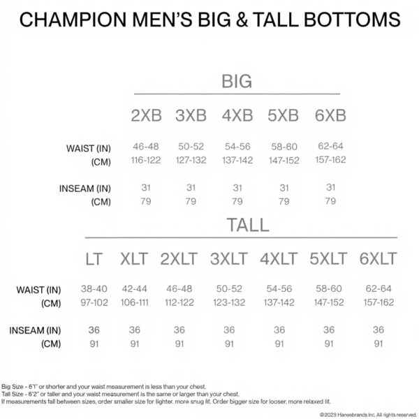 Champion Mens Sweatpants Black C Patch Logo Fleece Comfort