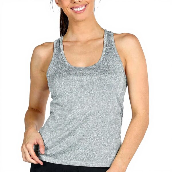 icyzone Womens Sports Tank Top Racerback Yoga Running Pack 3