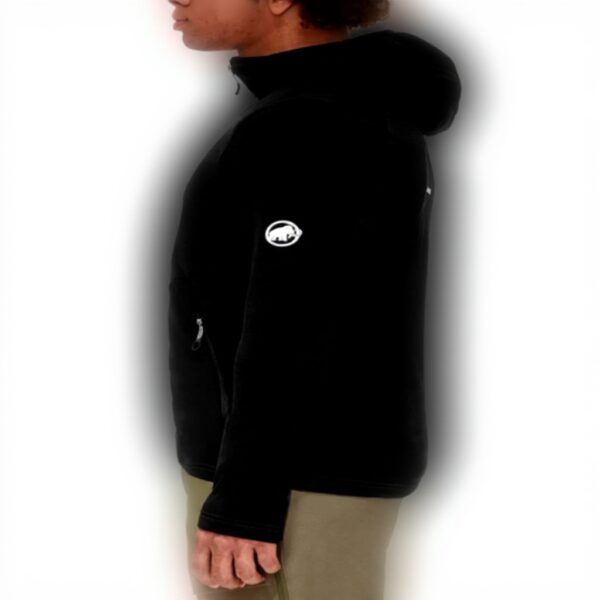 Mammut Mens Fleece Jacket Lightweight Hooded Outdoor