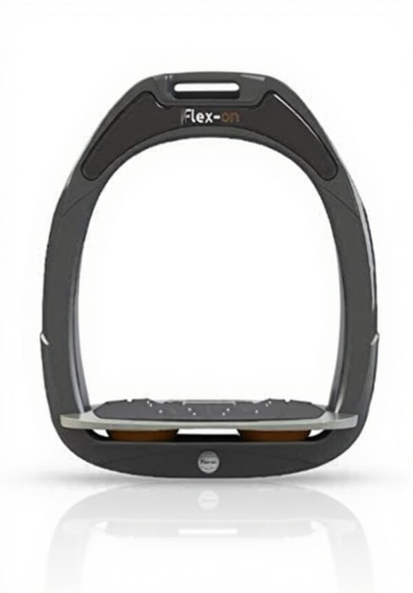 Flex-On Stirrups Green Composite Ultra-Grip Footrest